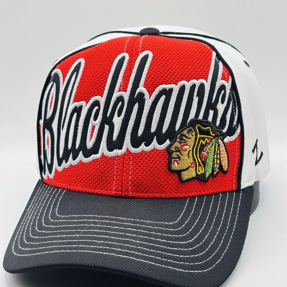Chicago Blackhawks Hat Cap Strap Zephyr Old School Adjustable NHL One Size